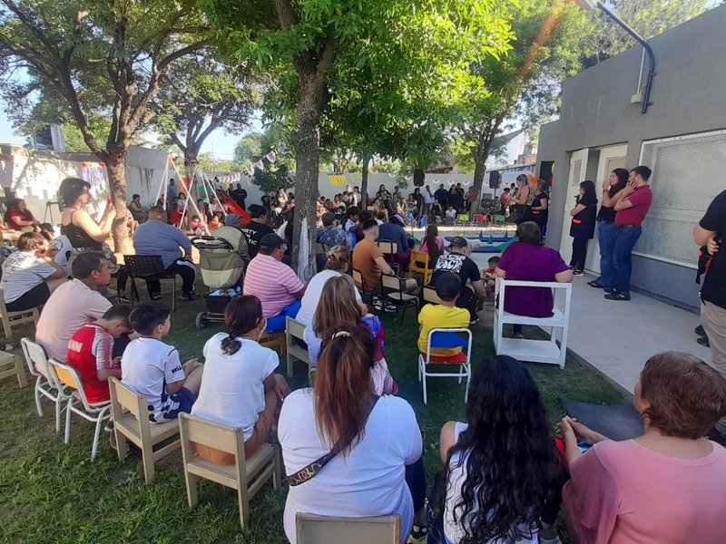 Barrio Las Acacias: El Centro de Promoción Familiar "Los Conejitos Traviesos" celebró su 34° aniversario