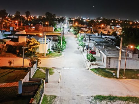 Plan 100% Luminaria LED en Villa María, continúa el recambio de luces en distintos puntos de la ciudad