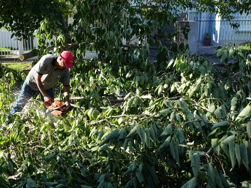 La Municipalidad continúa trabajando para restablecer la normalidad luego de la tormenta